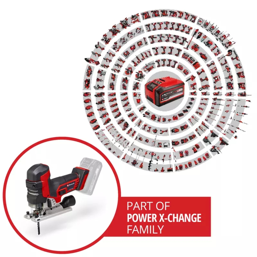 Einhell TP-JST 18/135 Li BL - Solo PROFESSIONAL Akku-Stichsäge  ,Lieferung ohne Akku und Ladegerät (separat erhältlich)