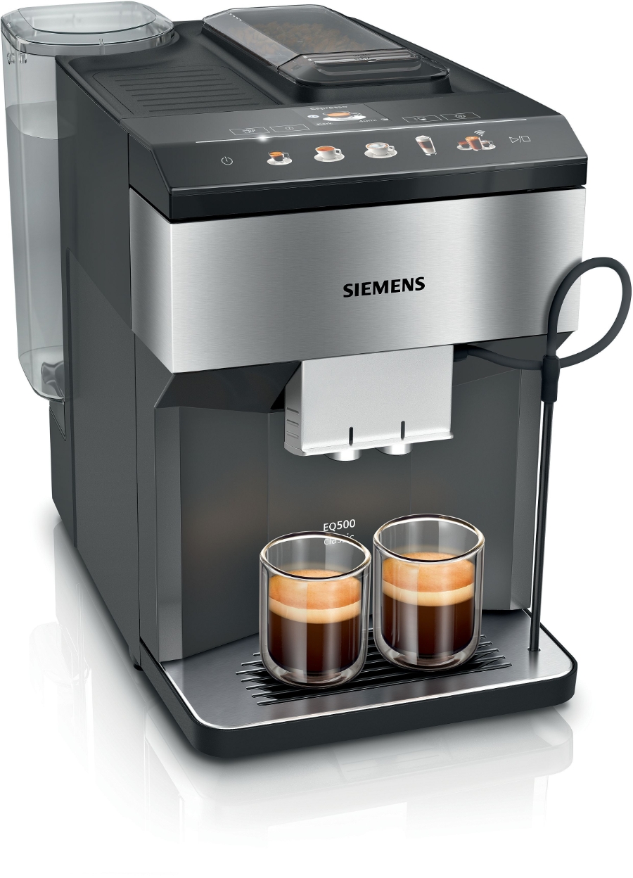 Siemens TP516DX3 EQ500  Kaffeevollautomat Edelstahl/ Schwarz  