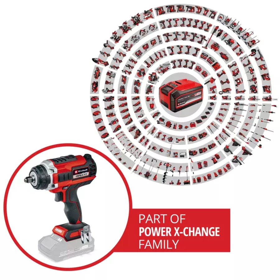 Einhell IMPAXXO 18/400 PROFESSIONAL Akku-Schlagschrauber  