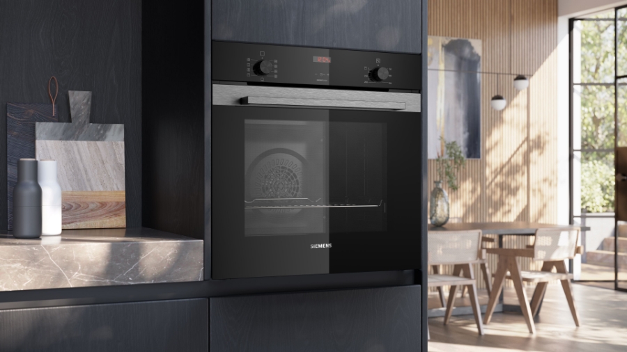 Siemens HB314G0S3 iQ300, Einbau-Backofen, 60 x 60 cm Edelstahl