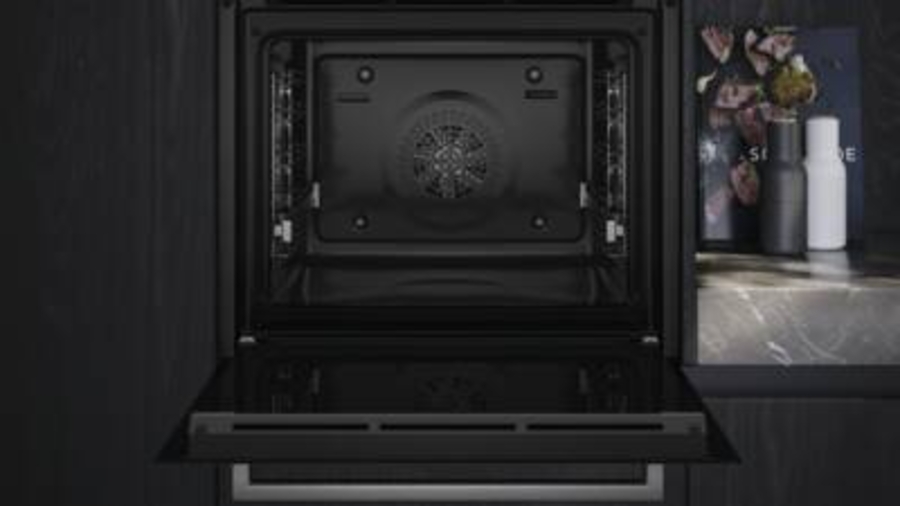 Siemens HB314G0S3 iQ300, Einbau-Backofen, 60 x 60 cm Edelstahl