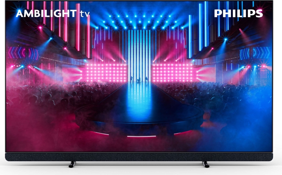 Philips 65OLED909/12 4K Ultra HD, Google TV-Smart-TV, schwarz 