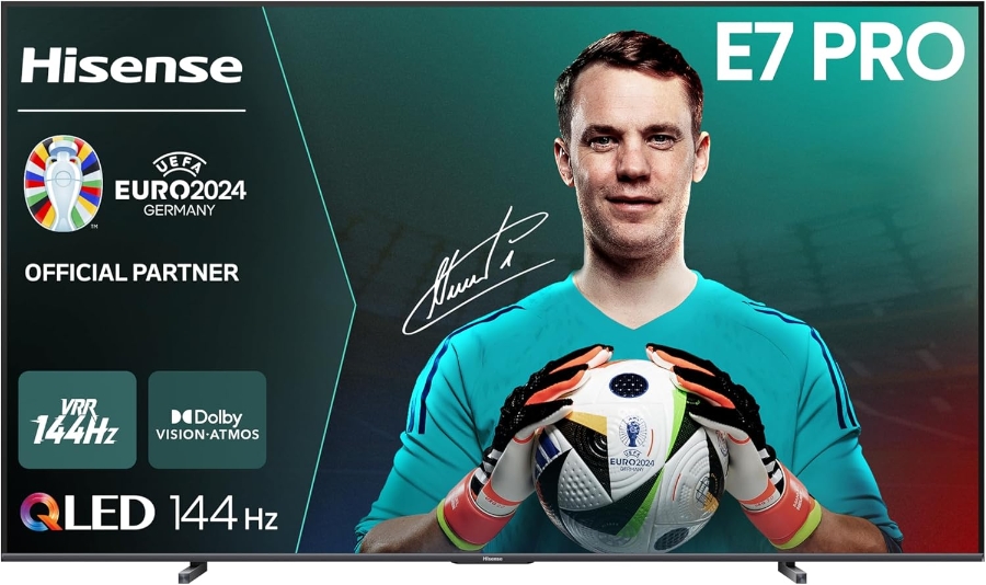Hisense 100E77NQ PRO Fernseher, 4K UHD, QLED, Smart TV 