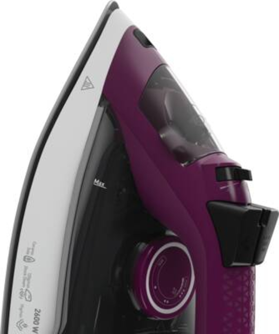 Grundig SI6850 Dampfbügeleisen Grau-Violett 