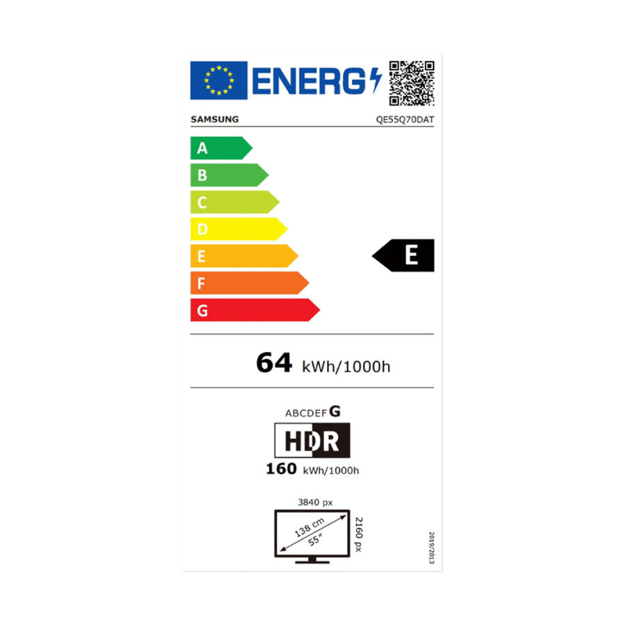 Samsung QE55Q70D QLED 4K UHD TV 138 cm (55")  SmartTV Fernseher 