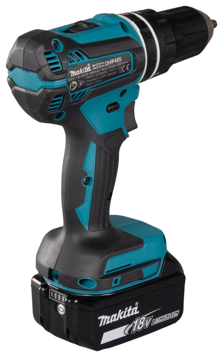 Makita DHP485RFE Akku-Schlagbohrschrauber LXT inkl. Koffer & 2 Akku 18 V • 50 Nm • 1.900 U/min