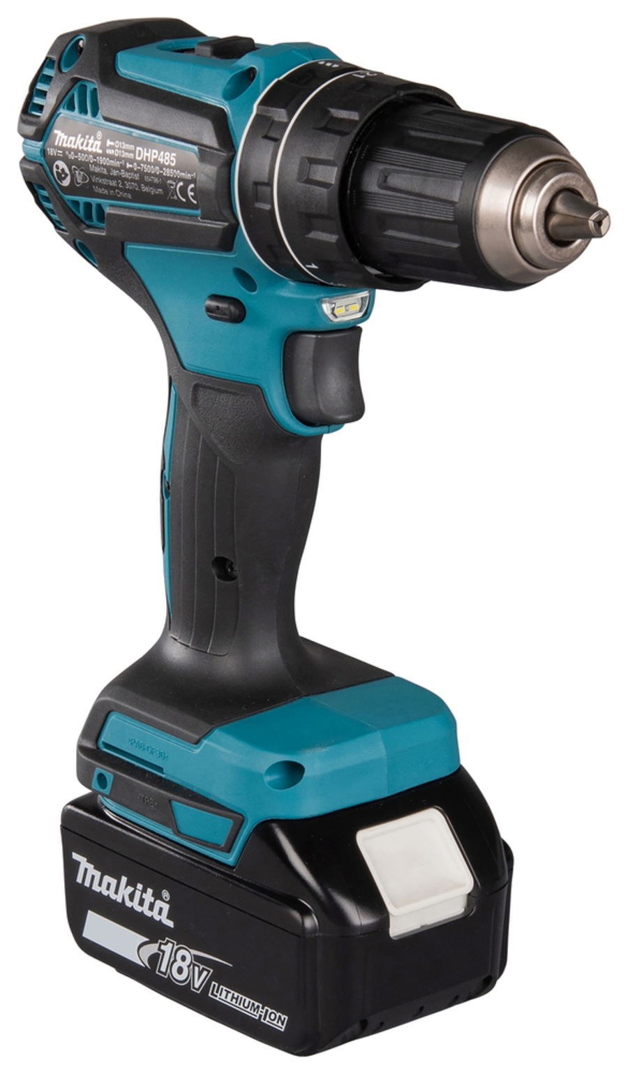 Makita DHP485RFE Akku-Schlagbohrschrauber LXT inkl. Koffer & 2 Akku 18 V • 50 Nm • 1.900 U/min