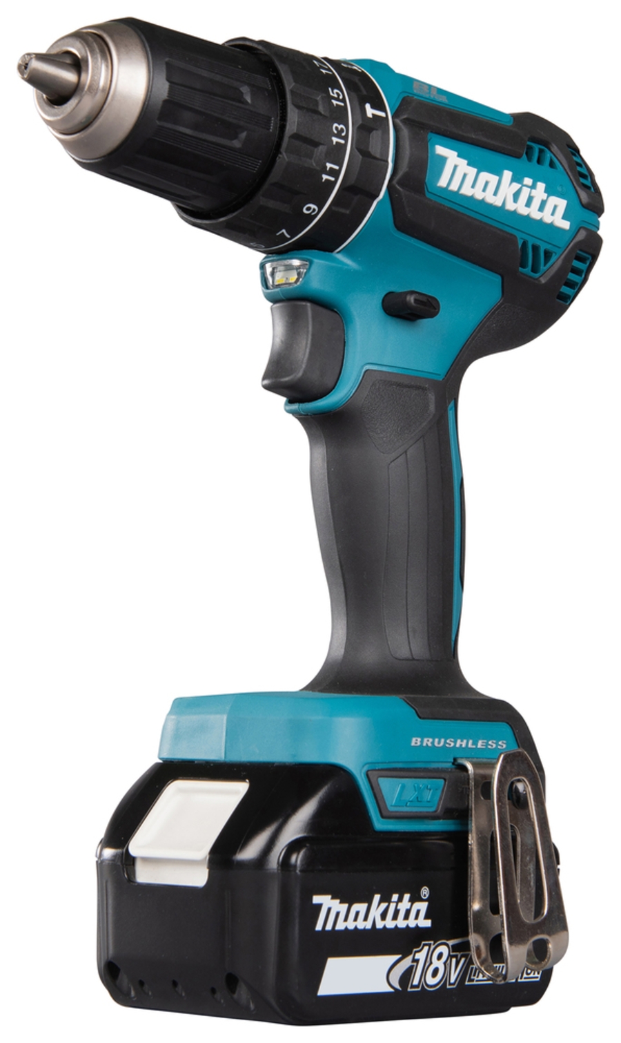 Makita DHP485RFE Akku-Schlagbohrschrauber LXT inkl. Koffer & 2 Akku 18 V • 50 Nm • 1.900 U/min