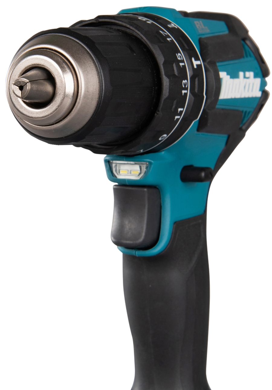 Makita DHP485RFE Akku-Schlagbohrschrauber LXT inkl. Koffer & 2 Akku 18 V • 50 Nm • 1.900 U/min
