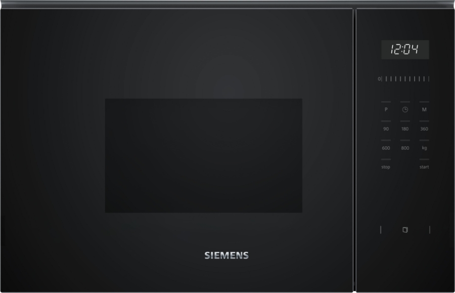 Siemens BF525LMB1  iQ500, Einbau-Mikrowelle, Schwarz, Edelstahl 
