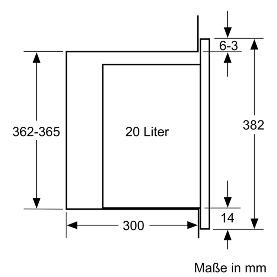 Siemens BF525LMB1  iQ500, Einbau-Mikrowelle, Schwarz, Edelstahl 