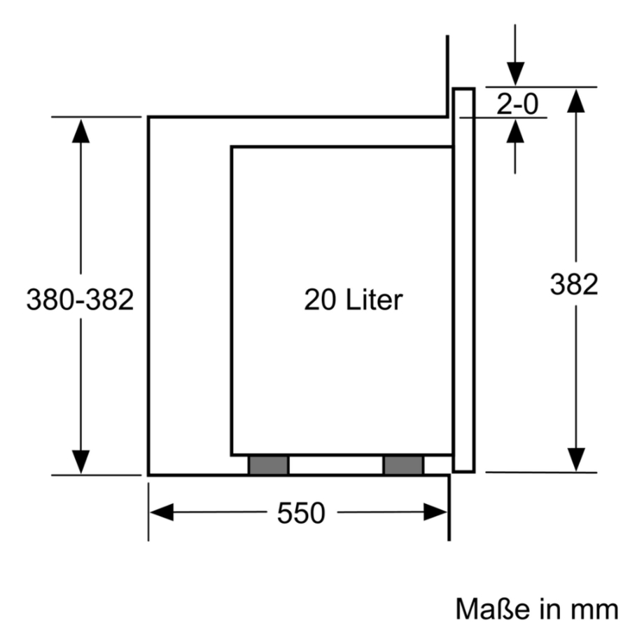 Siemens BF525LMB1  iQ500, Einbau-Mikrowelle, Schwarz, Edelstahl 