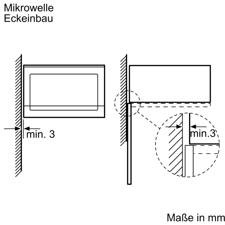 Siemens BF525LMB1  iQ500, Einbau-Mikrowelle, Schwarz, Edelstahl 