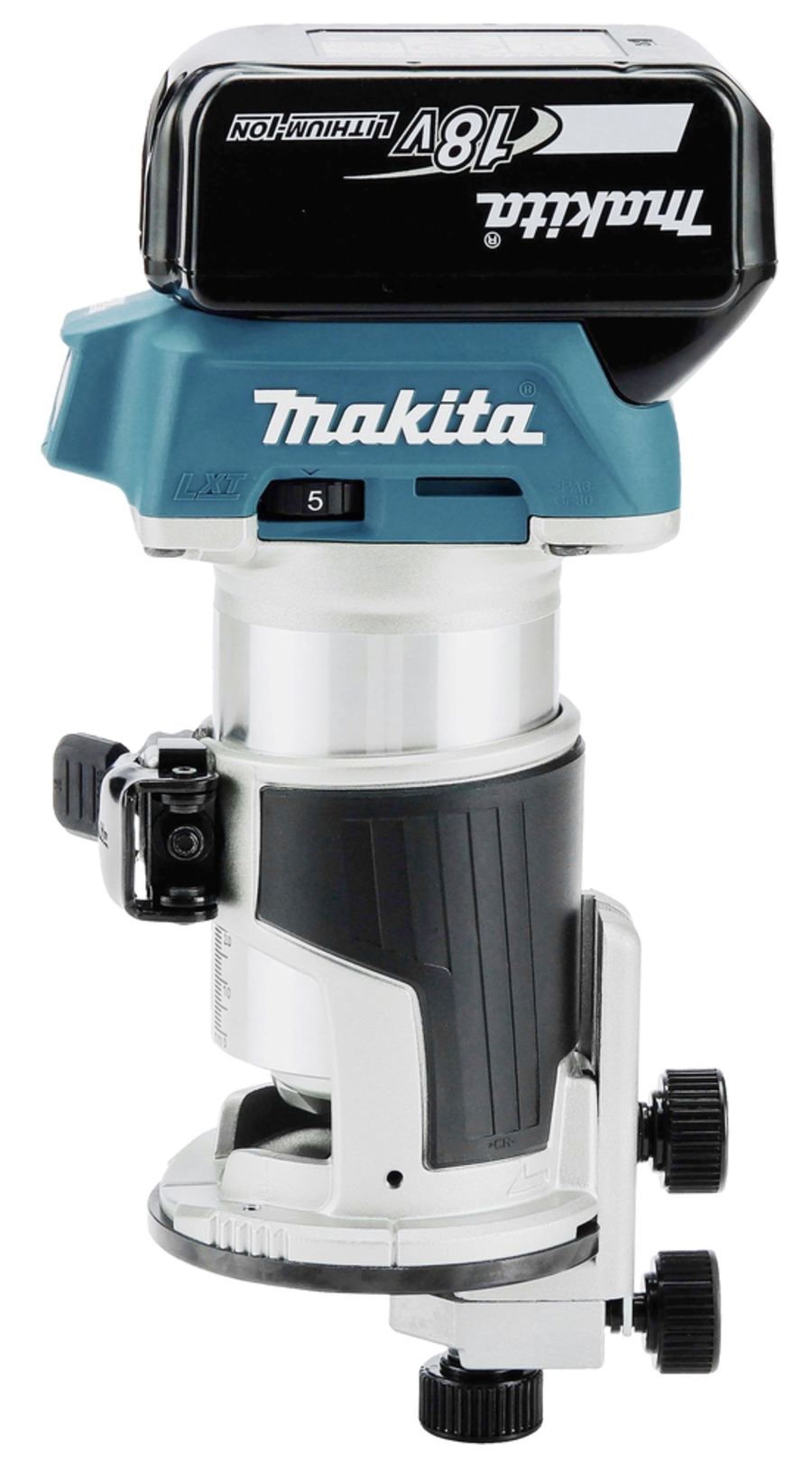 Makita DRT50Z Akku-Multifunktionsfräse LXT 18 V • 10.000-30.000 U/min • 6/8 mm