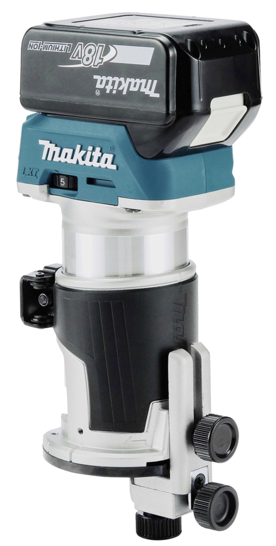 Makita DRT50Z Akku-Multifunktionsfräse LXT 18 V • 10.000-30.000 U/min • 6/8 mm