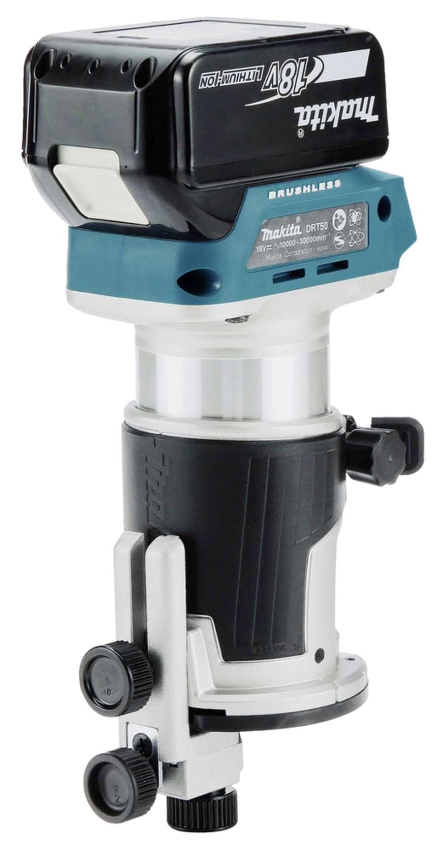 Makita DRT50Z Akku-Multifunktionsfräse LXT 18 V • 10.000-30.000 U/min • 6/8 mm
