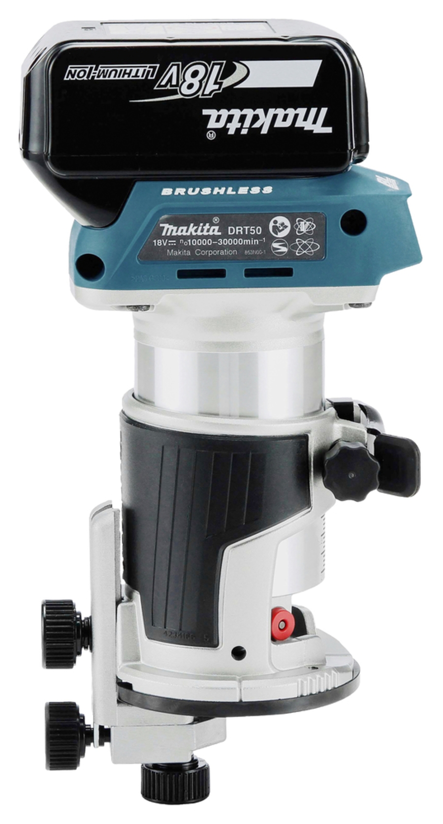 Makita DRT50Z Akku-Multifunktionsfräse LXT 18 V • 10.000-30.000 U/min • 6/8 mm
