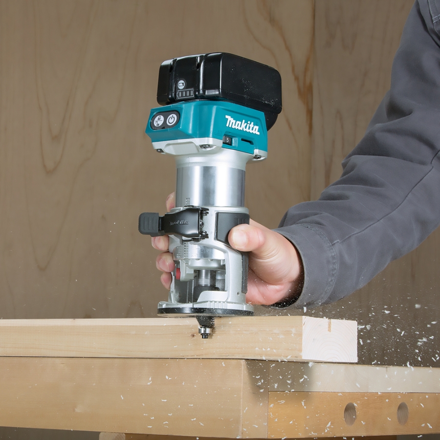 Makita DRT50Z Akku-Multifunktionsfräse LXT 18 V • 10.000-30.000 U/min • 6/8 mm