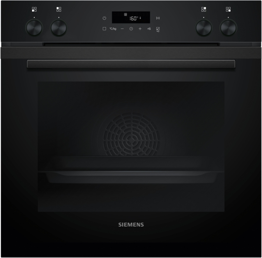 Siemens HE271ABB3 iQ300, Einbau-Herd, 60 x 60 cm, Deep black inox
