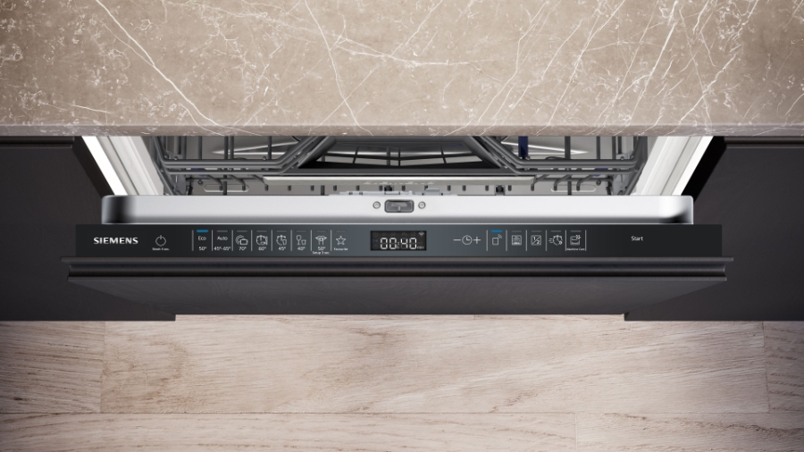 Siemens SN65EX12CE Geschirrspüler Einbau 60 cm vollintegriert  mit Besteckschublade