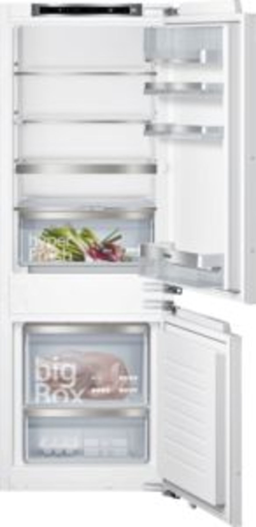 Siemens KI77SADE0 Einbau-Kühl-Gefrier-Kombination mit Gefrierbereich unten Flachscharnier  158cm