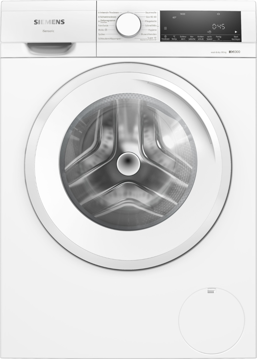 Siemens WN34A141 iQ300, Waschtrockner, 9/5 kg, 1400 U/min. 
