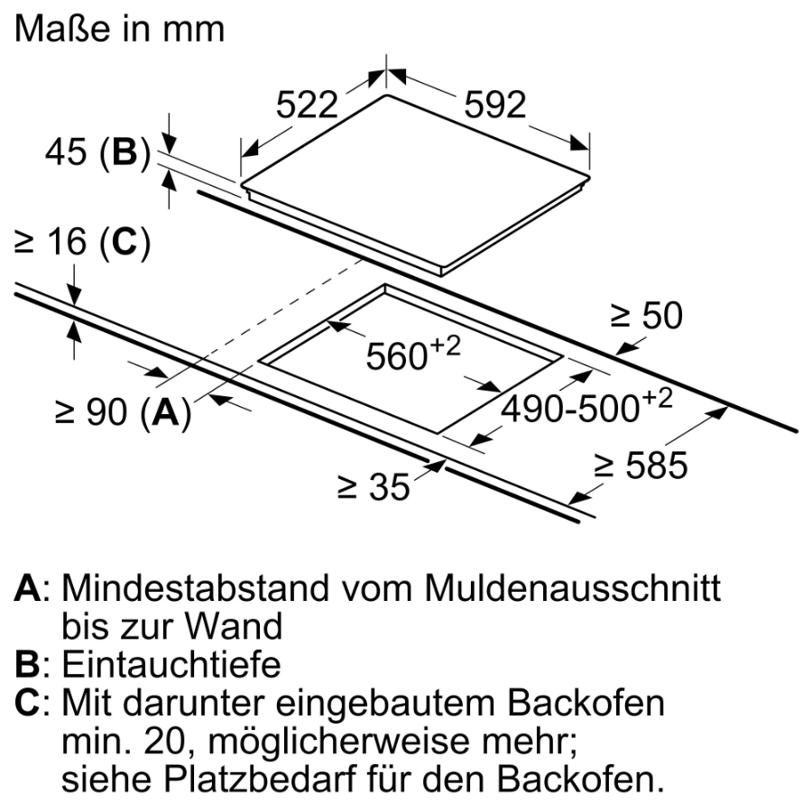 Siemens HERDSETSW2 Herdset Einbau Schwarz  HE213ABB3+EA631GNA1E  + HZ638000
