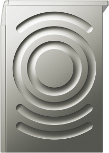 Bosch WGB2560X1 Serie 8, Waschmaschine Frontlader 10 kg 1600 U/min., Silber-inox
