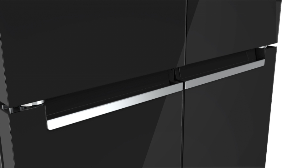 Bosch KMC85LBEA Multidoor Schwarzglas 