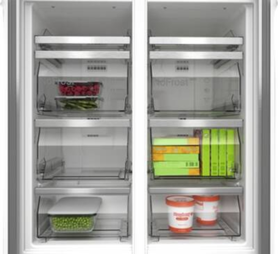 Bosch KMC85LBEA Multidoor Schwarzglas 