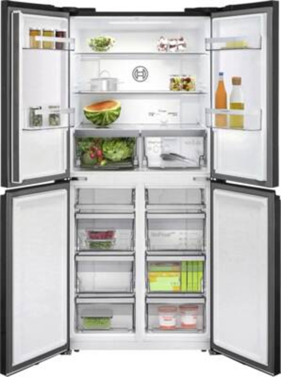 Bosch KMC85LBEA Multidoor Schwarzglas 