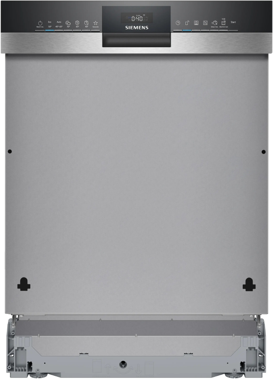 Siemens SX53ES02CE IQ300 Geschirrspüler teilintegriert 60 cm XXL mit Besteckschublade 86,5 cm Nische