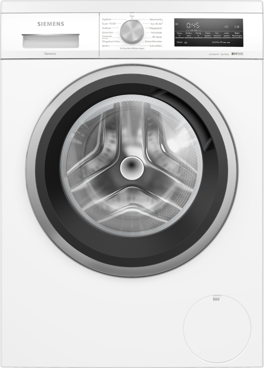 Siemens WU14UT70 iQ500, Waschmaschine, unterbaufähig - Frontlader, 8 kg, 1400 U/min.