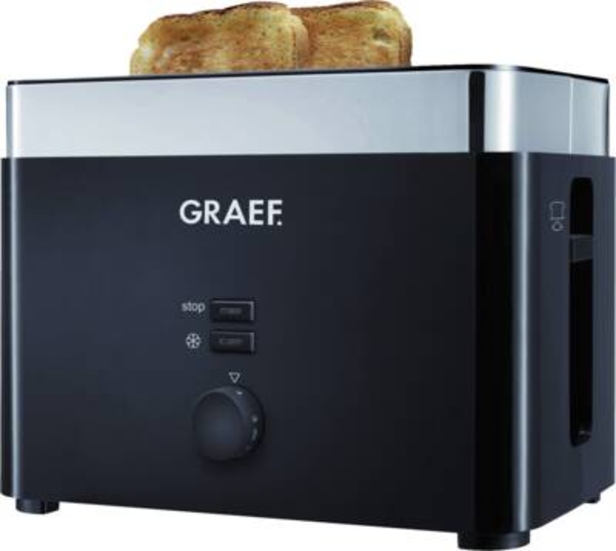 Graef TO 62 Toaster Schwarz 