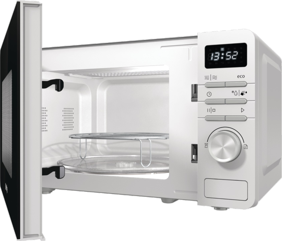 Gorenje MO20A4W Mikrowelle Stand mit Grill 20L 800/1000W 