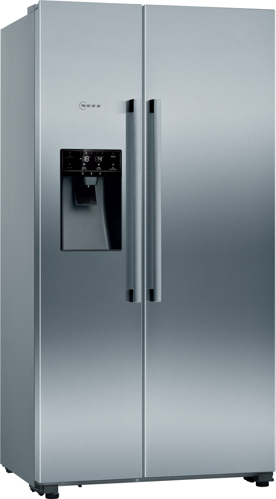 Neff KA3923IE0 Side by Side Edelstahl Gebürsteter Stahl  HxB:178.7 x 90.8 cm