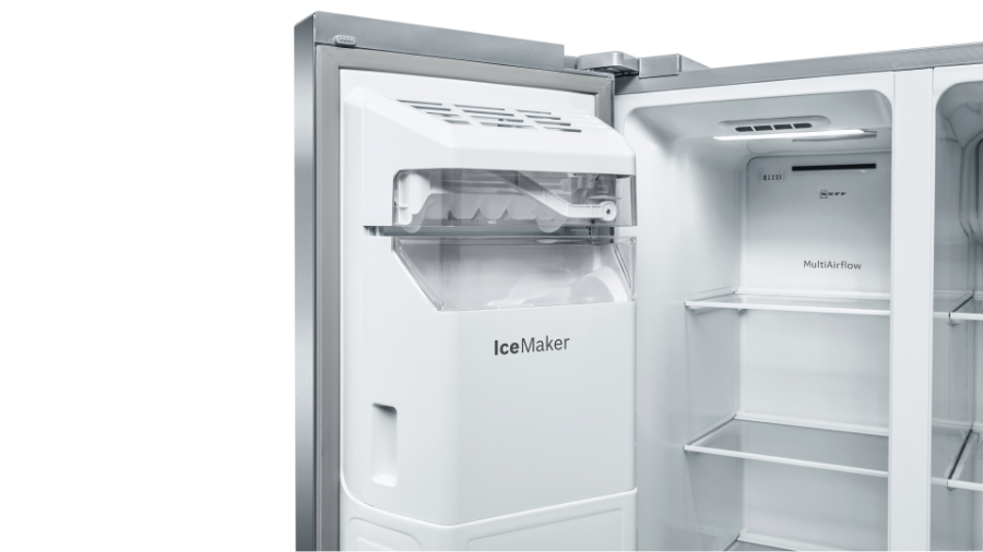 Neff KA3923IE0 Side by Side Edelstahl Gebürsteter Stahl  HxB:178.7 x 90.8 cm
