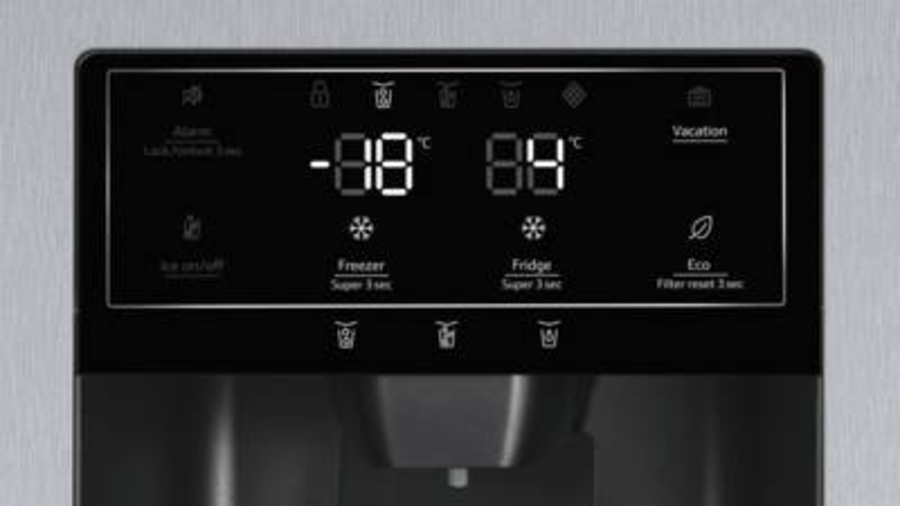 Neff KA3923IE0 Side by Side Edelstahl Gebürsteter Stahl  HxB:178.7 x 90.8 cm
