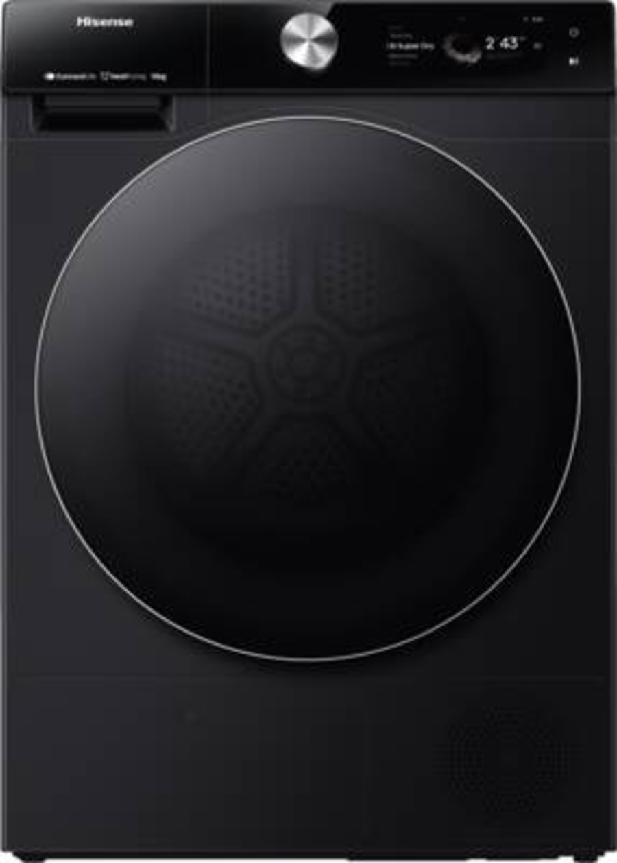 Hisense DH7S107BB Wärmepumpentrockner 10 kg Schwarz 