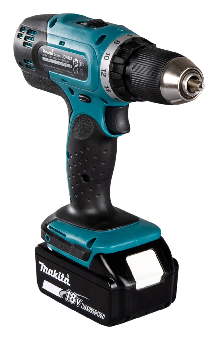 Makita DDF453RFE- Akku-Bohrschrauber LXT 18 V • 42 Nm • 0 – 1.300 U/min