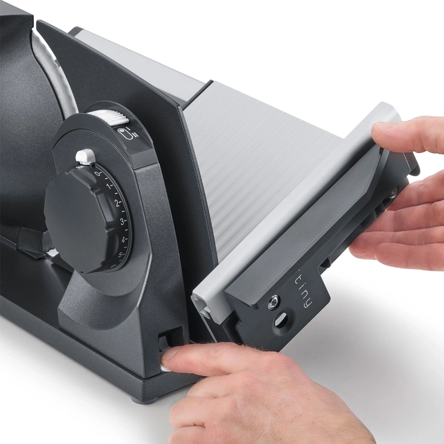 Graef MT1006 MYtiny Klappbarer Allesschneider Eisenglimmergrau 