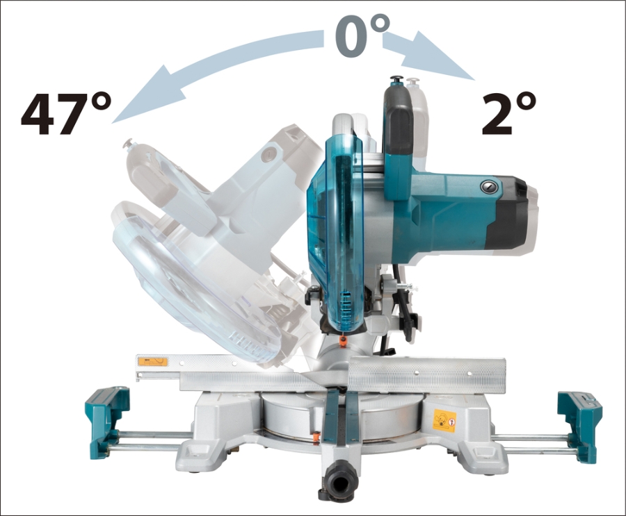 Makita LS1110F Kapp- und Gehrungssäge 1.450 W • 4.500 U/min • 260 mm