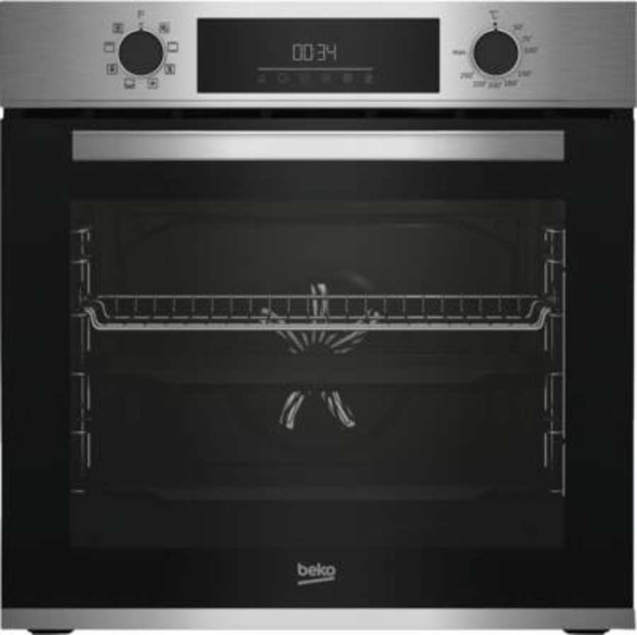 Beko BBSM12300XD Backofen Einbau Edelstahl mit Elektrokochfeld