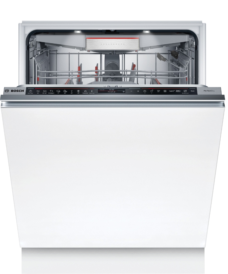 Bosch SBD8TCX04E Geschirrspüler Einbau XXL 60cm 86,5 cm Nische Restzeitprojektion (TimeLight),Home Connect
