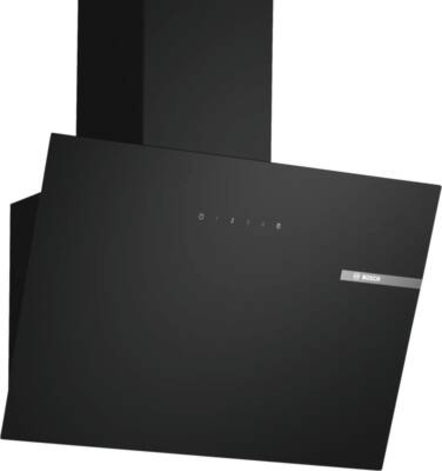Bosch DWK65DK6K Dunstabzughaube Kamin schräg Schwarz 60 cm 