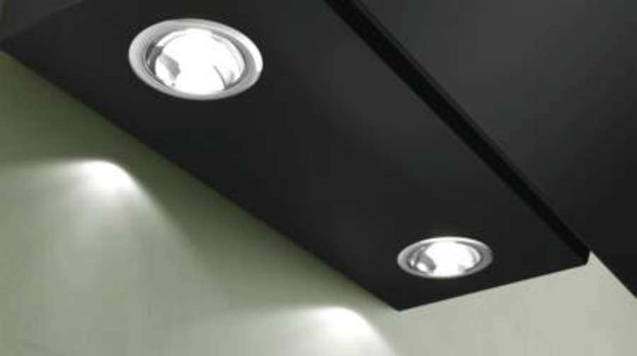 Bosch DWK65DK6K Dunstabzughaube Kamin schräg Schwarz 60 cm 