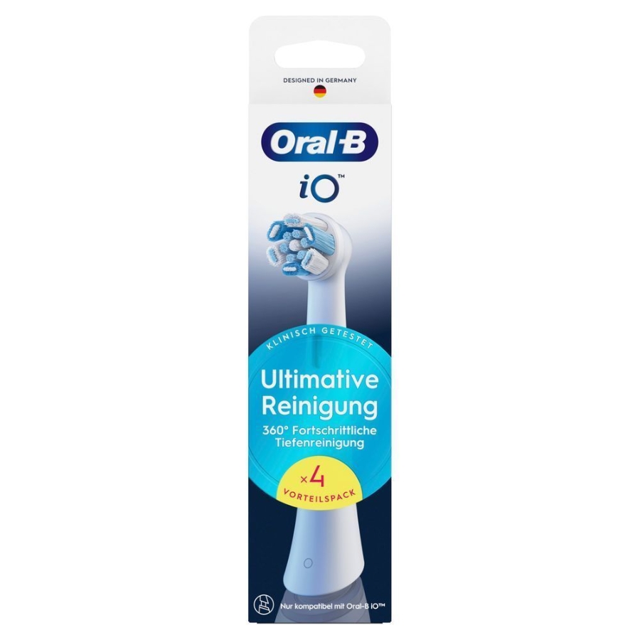 Oral-B Aufsteckbürsten iO Ultimative Reinigung 4er weiss 8700216195027
