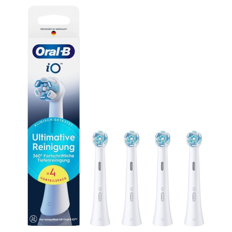 Oral-B Aufsteckbürsten iO Ultimative Reinigung 4er weiss 8700216195027