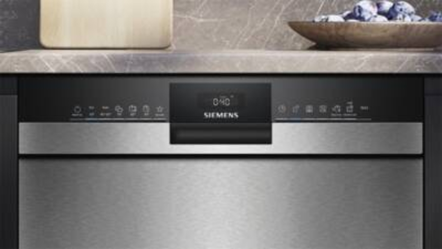 Siemens SN43ES22AE Geschirrspüler Unterbau Stahl gebürstet