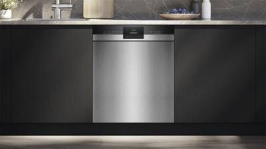 Siemens SN43ES22AE Geschirrspüler Unterbau Stahl gebürstet